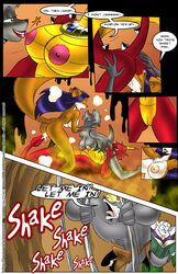 comic female furry tagme text vixine_comics