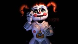 1girls 3d animatroic baby_(fnafsl) big_breasts breast_grab breasts chubby chubby_female circus_baby circus_baby_(fnaf) circus_baby_(original) female female_only five_nights_at_freddy's five_nights_at_freddy's:_sister_location full_color grabbing_own_breast green_eyes joeshownsfw naked naked_female nipples no_penetration nude nude_female pink_nipples robot robot_girl robot_humanoid solo solo_female twintails white_body