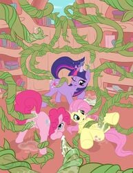 anal anal_sex anus blue_eyes book cum equine female fluttershy_(mlp) friendship_is_magic green_eyes hasbro horn horse library multicolored_hair my_little_pony pegasus penetration pink pink_hair pinkie_pie_(mlp) purple purple_eyes pussy sex smooth_skin starman_deluxe tail tentacle twilight_sparkle_(mlp) two_tone_hair unicorn vaginal_penetration wings yellow