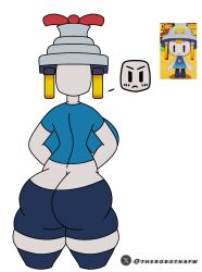 alternate_body_type big_ass big_breasts clothes connie_(mario) humanoid long_socks mario_(series) mario_and_luigi:_brothership mario_and_luigi_(series) nintendo nsfw_un plug plug_girl robot robot_girl socket therobotnsfw thick_ass thick_hips thick_thighs