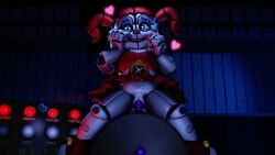 1girls 3d animatronic baby_(fnafsl) blue_eyes circus_baby circus_baby_(fnaf) circus_baby_(original) dildo dildo_in_pussy dildo_penetration dildo_riding dildo_sitting female five_nights_at_freddy's five_nights_at_freddy's:_sister_location full_color joeshownsfw no_panties pussy red_hair robot robot_girl robot_humanoid skirt solo twintails vagina vaginal_penetration white_body