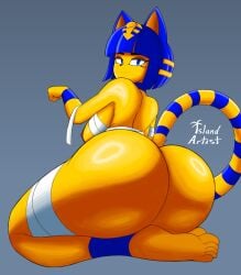 ankha from animal crossing by tyrese leesang