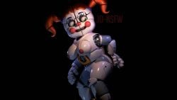 1girls 3d animatroic baby_(fnafsl) big_breasts breast_grab breasts chubby chubby_female circus_baby circus_baby_(fnaf) circus_baby_(original) female female_only five_nights_at_freddy's five_nights_at_freddy's:_sister_location full_color grabbing_own_breast green_eyes joeshownsfw naked naked_female nipples no_penetration nude nude_female pink_nipples robot robot_girl robot_humanoid solo solo_female twintails white_body