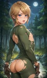 ai_generated anime ass_focus breath_of_the_wild cum_on_face femboy link linked002 sissy the_legend_of_zelda trap