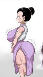 1girls 2d 2d_animation animated ass ass_grab ass_jiggle ass_shake audionsfw big_ass big_breasts big_butt black bouncing breasts bubble bubble_ass bubble_butt bun chichi chichi_(majin_buu_saga) chinese_dress clothes color dragon_ball dragon_ball_z dubbed_version english english_text female female_only focus full_color fully_clothed hair huge huge_ass huge_butt jiggle long milf no_penetration pseudocel solo solo_female son_goku sound sound_edit sound_effects soundsouna stealth_ass_grab tagme text thick_ass thick_butt thick_thighs video voice voice_acted