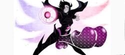 1boy big_penis black_hair erection huge_cock male male_only mettaton mettaton_ex mettaton_neo smile solo undertale