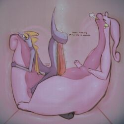 ambiguous_gender big_penis big_tail bodily_fluids duo excessive_genital_fluids excessive_precum generation_6_pokemon generation_8_pokemon genital_fluids genitals goodra hi_res inteleon looking_pleasured male miii_cho nintendo penis pokemon pokemon_(species) precum sex sitting sitting_on_another size_difference squish tail tail_around_penis tail_fetish tail_hug tail_play tail_sex tailbutt tailjob tapering_penis vein veiny_penis