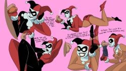 cfnm dcau disembodied_penis english_text harley_quinn harley_quinn_(classic) jones_boi small_penis small_penis_humiliation