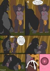 kerchak from disney by kingdorkster