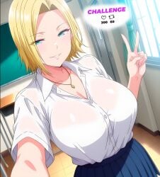 hamazaki reina from imaizumin-chi wa douyara gal no tamariba ni natteru rashii by nori5rou