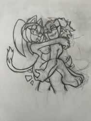 honey_the_cat sex sonic_(series) tastefulanatomy traditional_art