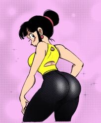 big_ass big_butt chichi color color_edit coloring_page dragon_ball dragon_ball_z funsexydragonball tatakihaise_colors