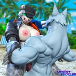 2026 3d_(artwork) abs absurd_res angry angry_sex anthro areola beach biceps big_breasts big_penis black_clothing bodily_fluids breasts canid canine canis chair cheek_tuft clothing cum cum_in_vagina cum_inside death_(puss_in_boots) digital_media_(artwork) dreamworks duo ear_piercing ear_ring eyelashes facial_tuft fangs felid female female_penetrated fingers fur furniture genital_fluids genitals green_sclera grey_body grey_fur hands_on_arms hat headgear headwear hi_res jacket kitty_kat_(the_bad_guys) leather_bracelet male male/female male_penetrating male_penetrating_female mammal markings multicolored_body multicolored_fur muscular muscular_anthro muscular_female muscular_male nipple_piercing nipples open_mouth pantherine penetration penis piercing pink_nose plant puss_in_boots_(franchise) ring_piercing sand sex sex_on_the_beach sharp_teeth smile snow_leopard spots spotted_body spotted_fur teeth the_bad_guys topwear tree tuft two_tone_body two_tone_fur vaginal_penetration watermark wolf wristband