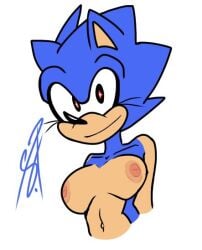 breasts digital_art looking_at_viewer sonic.exe tastefulanatomy time-out_(sonic.exe)