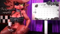 16:9 animatronic anthro big_breasts big_penis breasts canid canine codabun erection eye_patch eyewear fexa five_nights_at_freddy's fox foxy_(cally3d) foxy_(fnaf) fredina's_nightclub futa_only futanari genitals gold_(metal) gold_tooth gynomorph intersex machine mammal meme no_nut_november penis pupils robot scottgames slit_pupils solo widescreen yellow_eyes