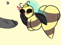 ant_queen anthro arthropod ass big_breasts big_butt breasts female hymenopteran insects penetration penile penile_penetration rare_doodle