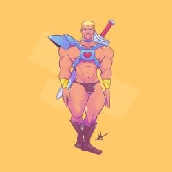 gay he-man he-man_and_the_masters_of_the_universe_(2002) male male_only mdart89 solo_male thong underwear