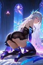 ai_generated genshin_impact skirk_(genshin_impact) tagme