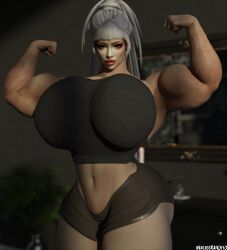 1girls 3d ass big_ass big_breasts big_thighs bottom_heavy breasts bust busty chest curvaceous curvy curvy_figure endlessrain0110 female female_focus fit fit_female giant_breasts giantess hips hourglass_figure huge_ass huge_breasts human large_ass large_breasts legs light-skinned_female light_skin luna_(endlessrain0110) mature mature_female mini_giantess original original_character thick thick_ass thick_hips thick_legs thick_thighs thighs top_heavy voluptuous voluptuous_female waist wide_ass wide_hips wide_thighs