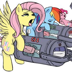 fluttershy (mlp) from friendship is magic by megasweet