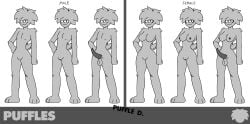 1boy 1cuntboy 1futa 1girls breasts club_penguin cuntboy featureless_crotch female fur furry futanari gray_fur humanoidized intersex low_quality male nullo penis pose puffle standing