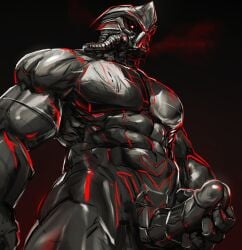 masturbation muscle muscular muscular_male robot solo solo_male steelforgecanis