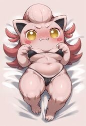 1girls ai_generated anthro bikini child_bearing_hips civitai female female_focus female_only game_freak hartman_hips interfusor nintendo pokemon pokemon_(species) scream_tail slender_waist slim_waist sole_female solo solo_female string_bikini tagme thick_thighs