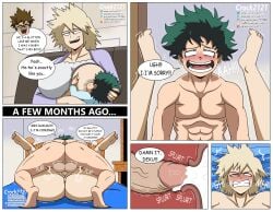 1girls accidental_impregnation age_difference ahegao_face bakugou_masaru bakugou_mitsuki bedroom big_breasts big_penis blonde_female blonde_hair blush boku_no_hero_academia breast_sucking breastfeeding breasts cheating_wife clenched_teeth comic crock2121 crock21211 cross_section cuckold cum cum_in_pussy cum_in_uterus cum_inside dialogue dialogue_bubble english_dialogue english_text eyes_rolling_back female_penetrated impregnation izuku_midoriya lactation large_breasts legs_up masaru_bakugou mating_press mature_female midoriya_izuku milf mitsuki_bakugou motherly_cuckold my_hero_academia naked netorare oblivious older_female on_back orgasm paternity_fraud penis penis_in_pussy semen sex straight straight_sex text text_bubble time_skip toes unwanted_creampie unwanted_impregnation vaginal_penetration younger_male