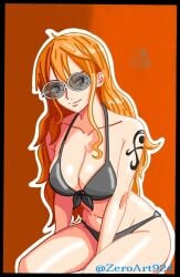 1girls adult adult_female ahoge antenna_hair arm_tattoo bare_arms bare_belly bare_chest bare_hands bare_hips bare_knees bare_legs bare_midriff bare_navel bare_shoulders bare_skin bare_thighs belly belly_button big_breasts bikini bikini_bottom bikini_only bikini_top black_bikini black_bikini_bottom black_bikini_only black_bikini_top black_string_bikini black_swimsuit black_swimwear breasts busty busty_female cleavage clothing collarbone curvaceous curvaceous_body curvaceous_female curvaceous_figure curvaceous_hips curvaceous_thighs curvy curvy_body curvy_female curvy_figure curvy_hips curvy_thighs exposed_arms exposed_belly exposed_chest exposed_hips exposed_legs exposed_midriff exposed_navel exposed_shoulders exposed_skin exposed_thighs female female_focus female_only front-tie_bikini front-tie_bikini_top hair_between_eyes head_tilt high_resolution highres hourglass_figure large_breasts lean_figure lips long_hair looking_at_viewer mature mature_female midriff nami nami_(one_piece) narrow_waist navel one_piece orange_eyebrows orange_eyes orange_eyes_female orange_hair orange_hair_female red__background shiny_breasts shiny_hair shiny_legs shiny_shoulders shiny_skin shiny_thighs shoulders simple_background sitting slender_body slender_waist slim_waist solo string_bikini sunglasses sunglasses_on_head swimsuit swimwear tattoo tattoo_on_arm tattooed_arm thick_thighs thighs tilted_head wide_hips zeroart924