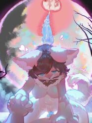 1girls absurd_res ahe_gao ass bodily_fluids breasts canid cross_section cum cum_in_pussy cum_in_uterus cum_inside digital_media_(artwork) digital_painting_(artwork) female female_on_top feral gaping gaping_pussy genital_fluids genitals hand_holding hi_res looking_at_viewer looking_pleasured male mammal nipples open_mouth painting_(artwork) penetration penis pussy quadruped sex solo spread_legs tentacle tongue tongue_out uterus vaginal_penetration xiaoronbao
