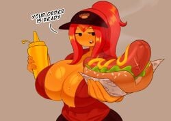 1boy 1girls adventure_time anon ass big_ass big_breasts big_butt big_hips big_thighs blush breasts cartoon_network comic cumming dialogue female flame_princess gem hands_on_breasts hips horn horny horny_female hotdog huge_ass huge_boobs huge_breasts huge_butt huge_thighs huge_tits idler_r long_hair male massive_ass massive_breasts massive_butt massive_hips massive_thighs massive_tits orange_body orange_skin paizuri people_watching princess red_hair sexy sexy_body text_bubble thighs titjob voluptuous voluptuous_female