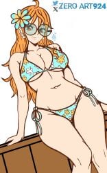 1girls adult adult_female ahoge antenna_hair arm_support bare_arms bare_belly bare_calves bare_chest bare_hands bare_hips bare_knees bare_legs bare_midriff bare_navel bare_shoulders bare_skin bare_thighs belly belly_button big_breasts bikini bikini_bottom bikini_only bikini_top breasts busty busty_female cleavage closed_mouth_smile collarbone curvaceous curvaceous_body curvaceous_female curvaceous_figure curvaceous_hips curvy curvy_body curvy_female curvy_figure curvy_hips exposed_arms exposed_belly exposed_chest exposed_hips exposed_legs exposed_midriff exposed_navel exposed_shoulders exposed_skin exposed_thighs female female_focus female_only flower flower_hair_ornament flower_in_hair flower_on_head groin hair_ornament hair_ornaments half_naked half_nude high_resolution highres hourglass_figure knees large_breasts lean_figure lips long_hair looking_at_viewer mature mature_female midriff naked naked_female naked_woman nami nami_(one_piece) narrow_waist navel nude nude_female nudity one_piece orange_eyebrows orange_eyes orange_eyes_female orange_hair orange_hair_female semi_nude shoulders side-tie_bikini simple_background slender_body slender_waist slim_waist smile smiley_face smiling smiling_at_viewer solo string_bikini sunglasses sunglasses_on_head swimsuit swimwear thick_thighs thighs white_background wide_hips zeroart924