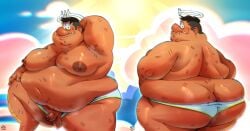 breasts fat_ass fat_breasts fat_male gay male male_only moobs obese overweight overweight_male thick_ass trashtoonz