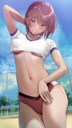 gentsuki original smile underboob
