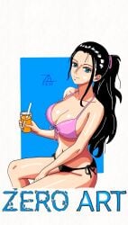 1girls adult adult_female bare_arms bare_belly bare_chest bare_hands bare_hips bare_knees bare_legs bare_midriff bare_navel bare_shoulders bare_skin bare_thighs belly belly_button big_breasts bikini bikini_bottom bikini_only bikini_top black_hair black_hair_female blue_background blue_eyes blue_eyes_female breasts busty busty_female busty_girl cleavage collarbone exposed_arms exposed_belly exposed_chest exposed_hips exposed_legs exposed_midriff exposed_navel exposed_shoulders exposed_skin exposed_thighs female female_focus female_only fingers front-tie_bikini front-tie_bikini_top head_tilt high_resolution highres hourglass_figure huge_breasts knees large_breasts lean_figure lips long_hair looking_at_viewer mature mature_female midriff narrow_waist navel nico_robin plump_breasts ponytail shoulders side-tie_bikini simple_background sitting slender_body slender_waist slim_waist smile smiley_face smiling smiling_at_viewer solo string_bikini swimsuit swimwear thighs tilted_head upper_body white_background wide_hips zeroart924
