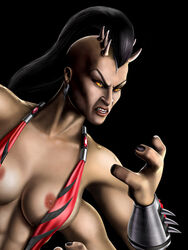 1girls female female_only horns monster_girl mortal_kombat mortal_kombat_(2011) sheeva sheeva_(mk9) shokan solo tagme