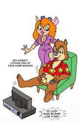 chip_'n_dale_rescue_rangers dale dennis_clark disney gadget_hackwrench penis testicles