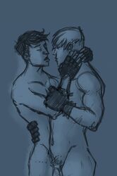 2boys gay hulkling male male_only marvel wiccan yaoi young_avengers