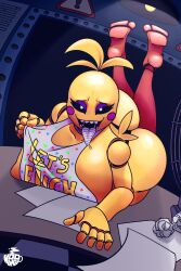 toy chica (fnaf) from five nights at freddy's by koohii 381