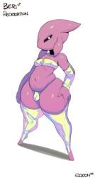 1:2 2022 3_fingers 3_toes alien alien_humanoid arm_warmers armwear artist_name ass barefoot belly beri_(sqoon) big_belly big_butt black_sclera bulge character_name clothed clothing colored curvy_figure dated detailed_bulge digital_drawing_(artwork) digital_media_(artwork) english_text feet femboy fingers flaccid full-length_portrait gender_symbol genital_outline genitals glistening glistening_belly glistening_body glistening_clothing glistening_pseudo_hair glistening_skin glistening_thighs hand_on_leg hand_on_thigh hi_res humanoid latex latex_armwear latex_clothing latex_legwear latex_stockings legwear looking_at_viewer male male_symbol moobs mouthless multicolored_arm_warmers multicolored_armwear multicolored_clothing multicolored_legwear multicolored_stockings multicolored_thong multicolored_underwear navel nipple_outline penis penis_outline pink_belly pink_body pink_pseudo_hair pinup portrait pose pseudo_hair pupils puwa shaded side_eye signature simple_background skimpy slightly_chubby slightly_chubby_male slit_pupils solo sqoon standing stockings symbol text thick_thighs thong tight_clothing toes underwear white_background white_eyes wide_hips zipper zipper_topwear