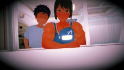 1girls 2boys 3d against_surface against_wall animated asian asian_female ass behind_view big_ass big_balls big_breasts brown_hair brown_nipples cheerleader cheerleader_outfit cheerleader_uniform condom condom_in_pussy cum cum_in_pussy cum_inside dark-skinned_female dark_skin different_angle female first_person_view gym gym_uniform hidden hidden_sex huge_ass huge_breasts huge_cock imminent_sex indoors indoors_sex isabella_kimura japanese_female kicking kneehighs kneesocks koikatsu latina latina_female lifted lifted_by_another lifted_clothing locker locker_room male male_pov mixed_ethnicity moonlight_mask muscular muscular_female muscular_male netorare ntr original original_characters penis pom_pom_(clothes) pom_poms pov pussy secret_sex secretly_loves_it sex shoes slap slapping_butt smacking_ass socks sound spidey-dude squirting standing standing_on_one_leg standing_sex tagme teasing thick_thighs tomboy tube_socks used_condom vaginal_penetration video voluptuous voluptuous_female