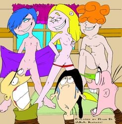 ed_(ed_edd_n_eddy) ed_edd_n_eddy edd eddy_(ed_edd_n_eddy) female flat_chest flat_chested human innie_pussy kanker_sisters karasu lee_kanker marie_kanker master_of_puppets may_kanker straight_hair young