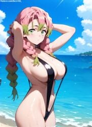 kanroji mitsuri from demon slayer by nero100