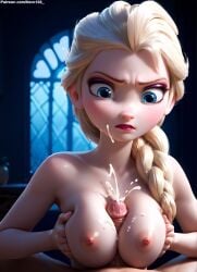 1girls 2d 3d ai_generated athletic athletic_female big_ass big_breasts big_eyes blonde_female blonde_hair blue_eyes boobjob braid breasts breasts_bigger_than_head breasts_squeezed_together chest cum cum_on_breasts cum_on_face cumshot cumshot_in_chest curvy curvy_figure cute cute_face detailed disney ejaculation ejaculation_between_breasts elsa_(frozen) eyelashes eyeshadow female female_only fit fit_female focus frozen_(film) frozen_2 high_quality large_breasts legs light-skinned_female light_skin lips lipstic looking_at_viewer makeup mascara nero100 paizuri pale-skinned_female pale_skin penis_between_breasts perky_breasts posing seductive seductive_look skinny skinny_girl stable_diffusion tagme thighs thin_female thin_waist titjob