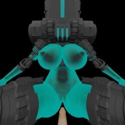 1boy1girl 3d animated anonymous_male areolae big_ass big_breasts big_penis blender_(software) high_effort human_male looping_animation machine mindflayer_(ultrakill) nipple_piercing penis plumpkinstem pussy robot_girl robot_on_human sex straight straight_sex teal_body thick_thighs topgoon97 ultrakill vaginal_penetration