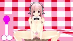 1boy 1boy1girl 3d background_music beep_block_skyway_(music) female mmd naked naked_female nitroplus nude nude_female ppppu super_sonico synced_to_music tagme video