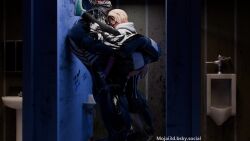 3d animated carrying cum female fucked_silly marvel mojai spider-gwen tagme venom_(marvel) video