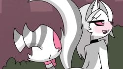 animated big_ass big_breasts christmas demon español helluva_boss jizoku kato777 loona_(helluva_boss) moxxie_(helluva_boss) police sex spanish spanish_audio tagme tongue_out video wolf_girl