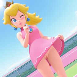 princess peach from mario (series) by butts69420