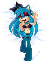 becky the hedgehog from sega by auntymoira
